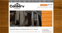 Desktop Screenshot of conservepoxy.com